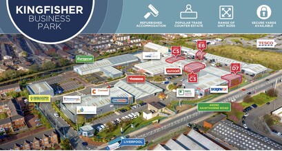Kingfisher Business Park, Hawthorne Rd, Bootle à louer Plan de site– Image 1 sur 2