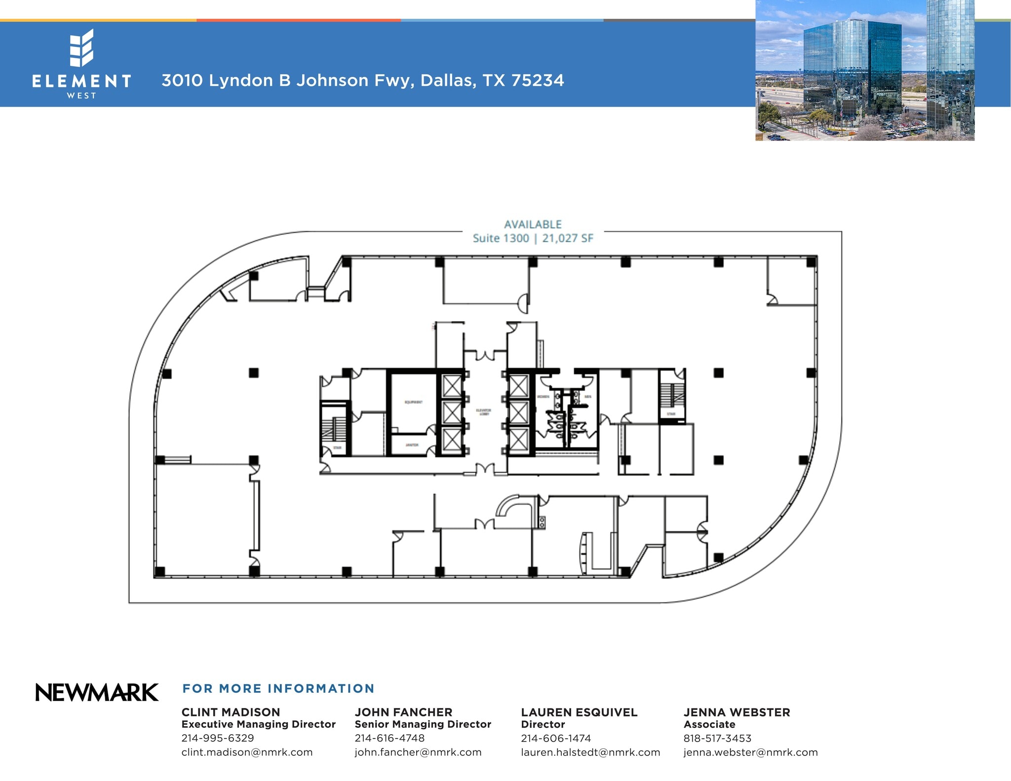 3010 Lyndon B Johnson Fwy, Dallas, TX à louer Plan de site– Image 1 sur 2