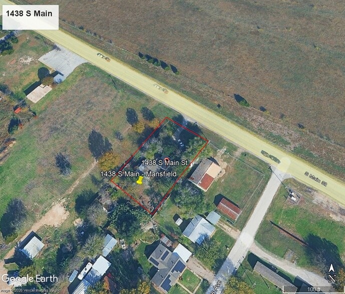 1438 S Main St, Mansfield, TX à vendre - Aérien – Image 1 sur 11