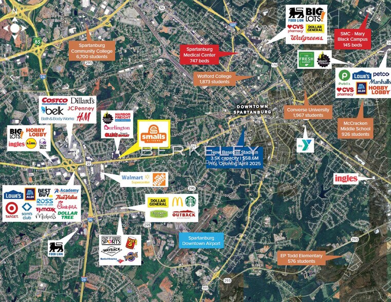 1450 W O Ezell Blvd, Spartanburg, SC à vendre - Photo de l’immeuble – Image 3 sur 4