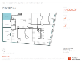 103 Pioneer Way, Mountain View, CA à louer Plan d’étage– Image 1 sur 1