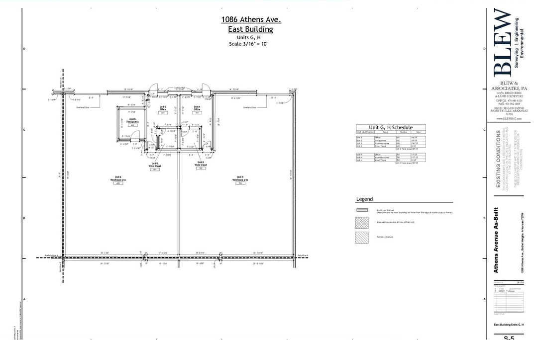 1086 Athens Ave, Bethel Heights, AR à louer Plan d’étage– Image 1 sur 1