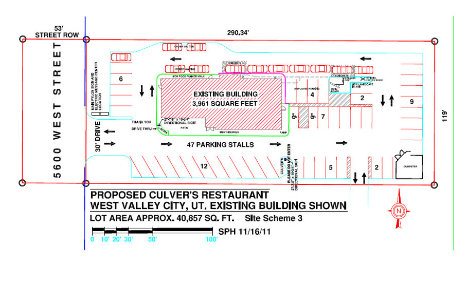 3407 S 5600 W, West Valley City, UT à louer - Plan cadastral – Image 2 sur 7