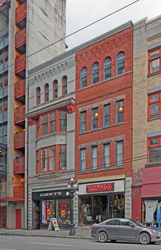 Plus de détails pour 105-107 W Cordova St, Vancouver, BC - Local commercial à louer