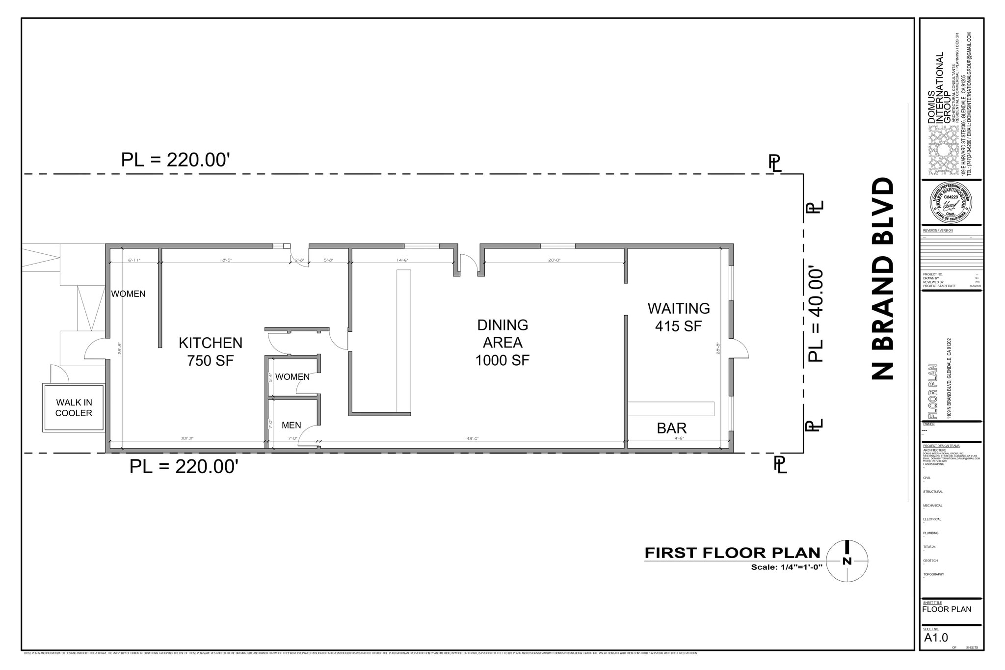 1109 N Brand Blvd, Glendale, CA à louer Photo intérieure– Image 1 sur 1