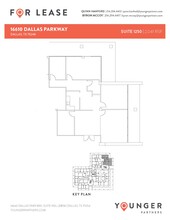 16610 N Dallas Pky, Dallas, TX à louer Plan d’étage– Image 1 sur 1