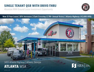 Plus de détails pour 3455 Atlanta Hwy, Athens, GA - Local commercial à vendre