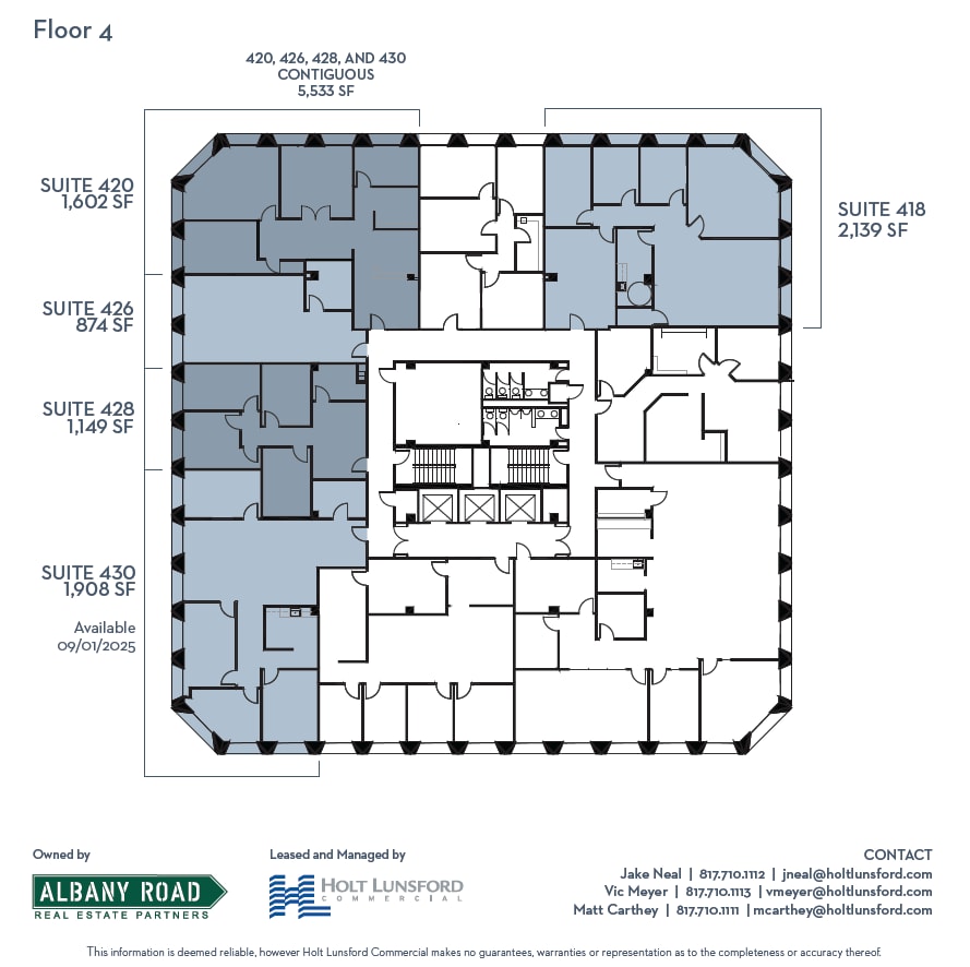 1300 Summit Ave, Fort Worth, TX à louer Plan d’étage– Image 1 sur 1