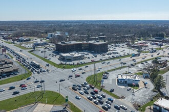 833 W Lincoln Hwy, Schererville, IN - VUE AÉRIENNE vue de carte