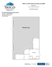 3941-3969 E La Palma Ave, Anaheim, CA à louer Plan d’étage– Image 1 sur 1
