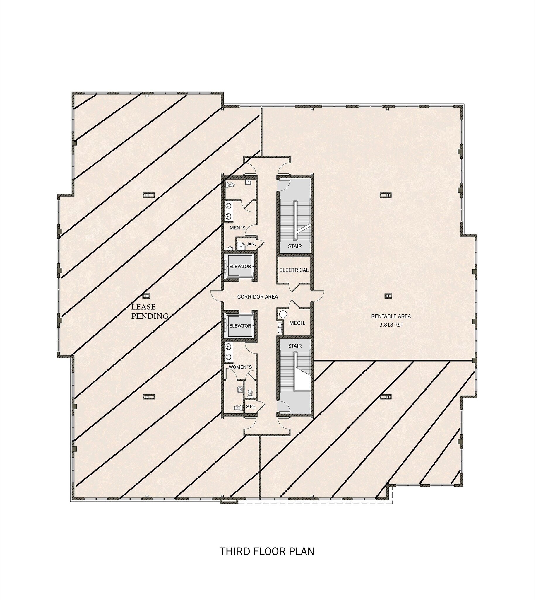 9335 N Wickham Rd, Melbourne, FL à louer Plan d’étage– Image 1 sur 3
