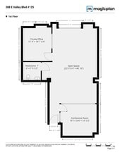 388 E Valley Blvd, Alhambra, CA à louer Plan d’étage– Image 1 sur 4