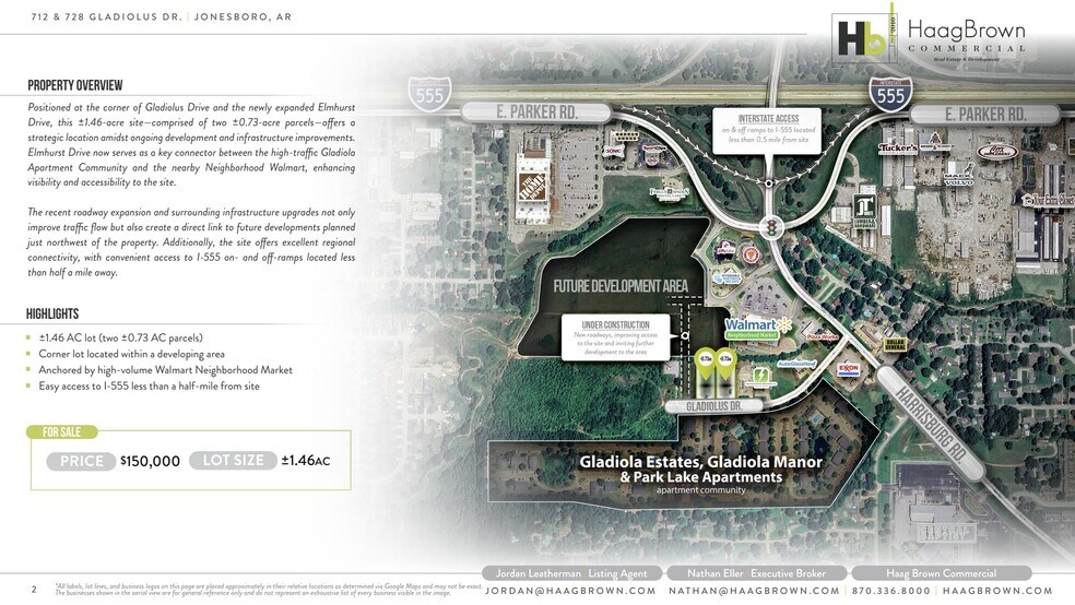 712 & 728 Gladiolus Dr, Jonesboro, AR à vendre - Photo de l’immeuble – Image 2 sur 6
