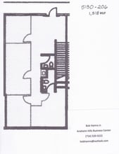 5100 E La Palma Ave, Anaheim, CA à louer Plan d’étage– Image 1 sur 1