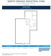 1203-1243 W Trenton Ave, Orange, CA à louer Plan d’étage– Image 1 sur 1