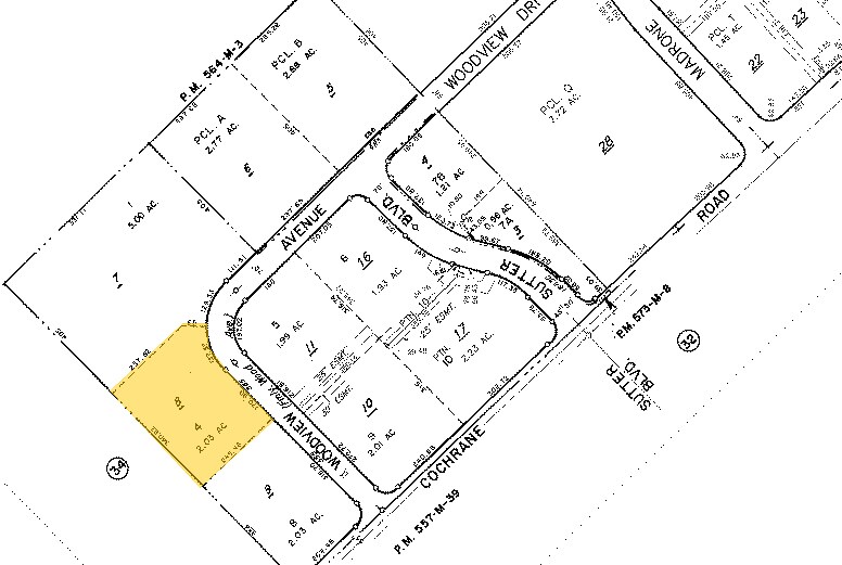 385-445 Woodview Ave, Morgan Hill, CA à vendre - Plan cadastral – Image 3 sur 19