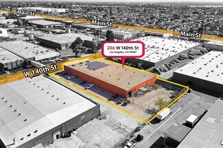 Plus de détails pour 206 W 140th St, Los Angeles, CA - Industriel/Logistique à louer