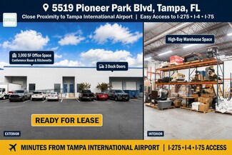 Plus de détails pour 5501-5519 Pioneer Park Blvd, Tampa, FL - Industriel/Logistique à louer
