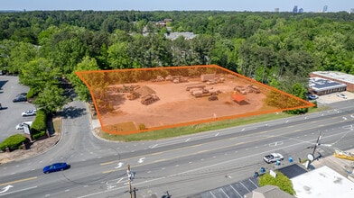 2550 Durham Chapel Hill Blvd, Durham, NC - Vue aérienne vue de carte - Image1