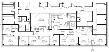 11120 New Hampshire Ave, Silver Spring, MD à louer Plan d’étage– Image 2 sur 2