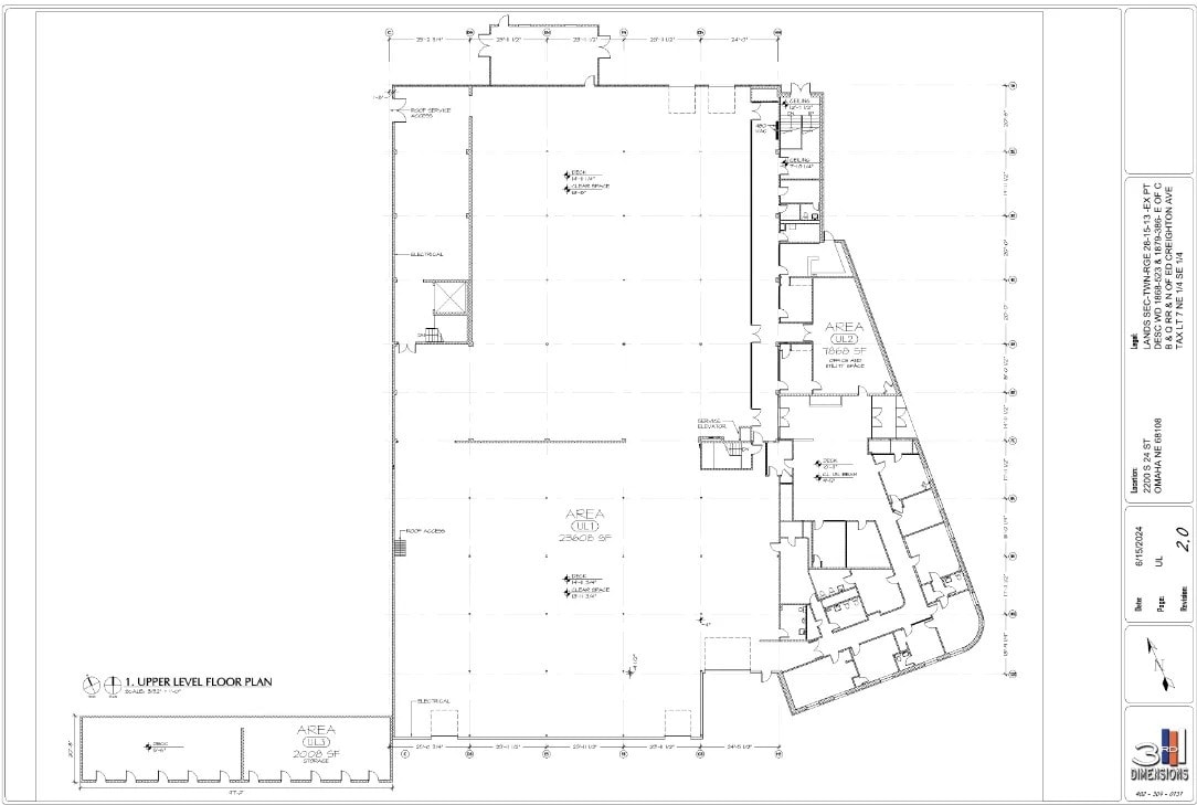 2200 S 24th St, Omaha, NE à louer Plan d’étage– Image 1 sur 6