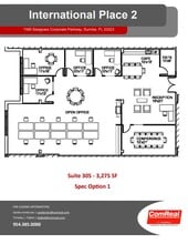 1580 Sawgrass Corporate Pky, Sunrise, FL à louer Plan d’étage– Image 1 sur 4