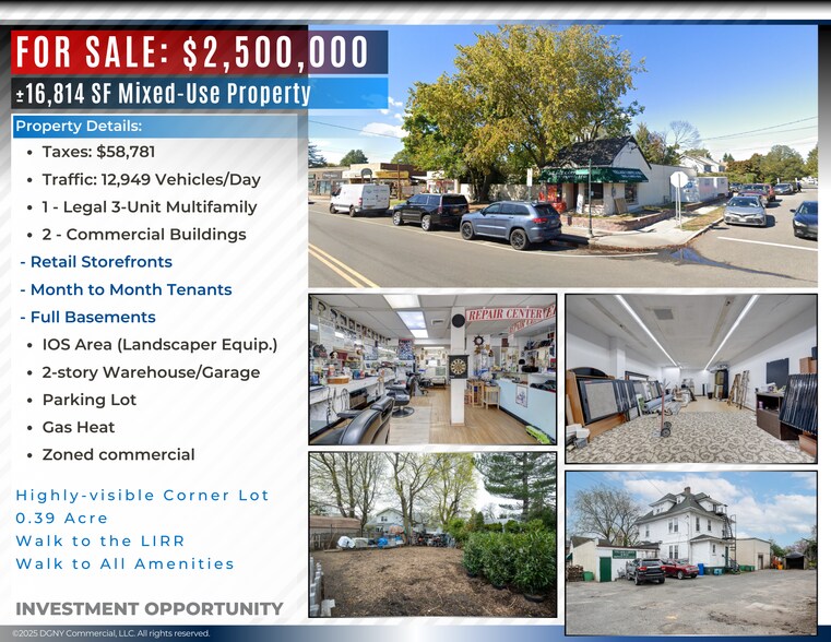 349-353 Hempstead Ave portefeuille de 3 biens à vendre sur LoopNet.fr - Photo de l’immeuble – Image 3 sur 25