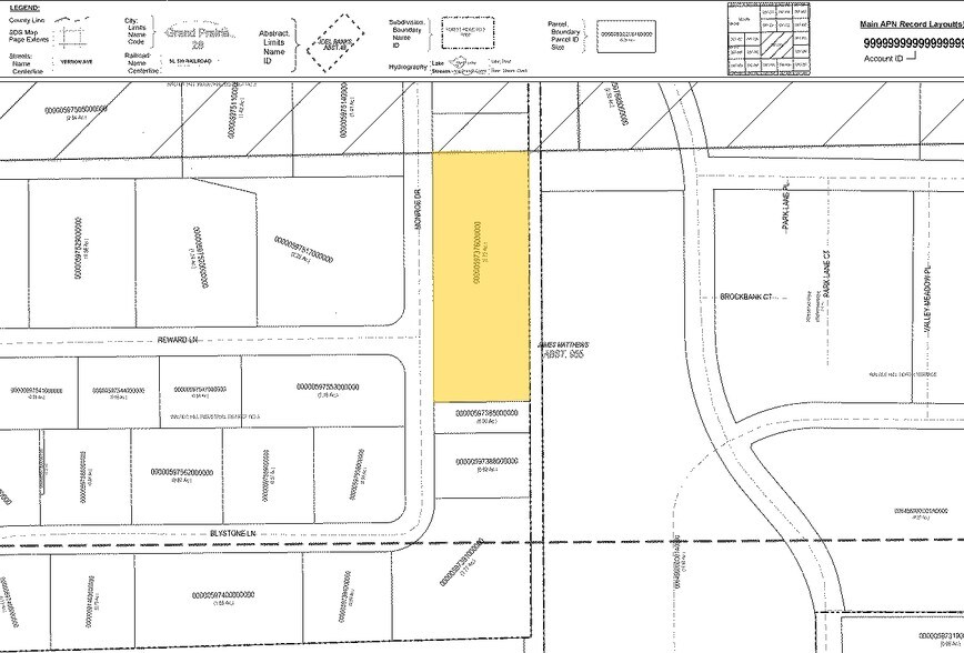 9840 Monroe Dr, Dallas, TX à louer - Plan cadastral – Image 2 sur 3