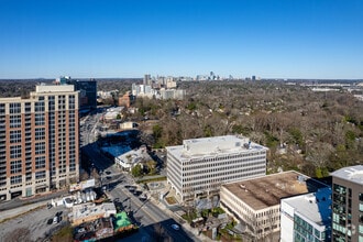1819 Peachtree Rd, Atlanta, GA - Vue aérienne vue de carte