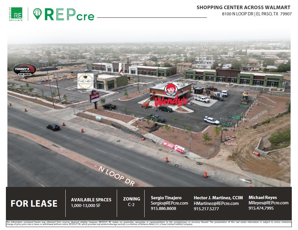8100 N Loop Dr, El Paso, TX à louer Photo de l’immeuble– Image 1 sur 1