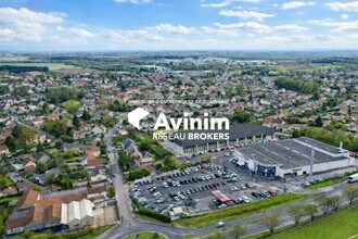 Le Thillay - Vue aérienne  vue de carte