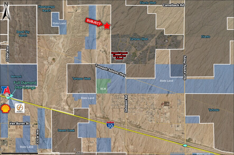 4201 313th Avenue, Buckeye, AZ à vendre - Aérien – Image 2 sur 4