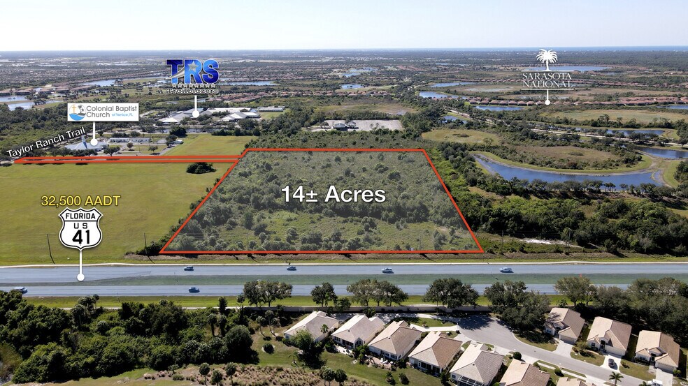 2250 Taylor Ranch Trl, Venice, FL à vendre - Aérien – Image 1 sur 6