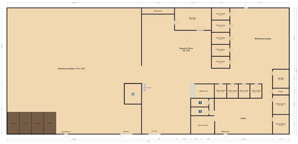 2550 118th Ave N, Saint Petersburg, FL à louer - Plan d’étage – Image 3 sur 3
