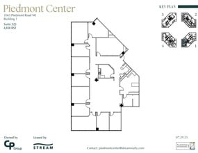 3495 Piedmont Rd NE, Atlanta, GA à louer Plan d’étage– Image 1 sur 1