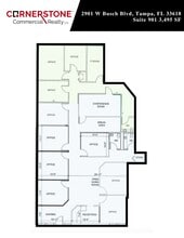 2901 W Busch Blvd, Tampa, FL à louer Plan de site– Image 1 sur 1