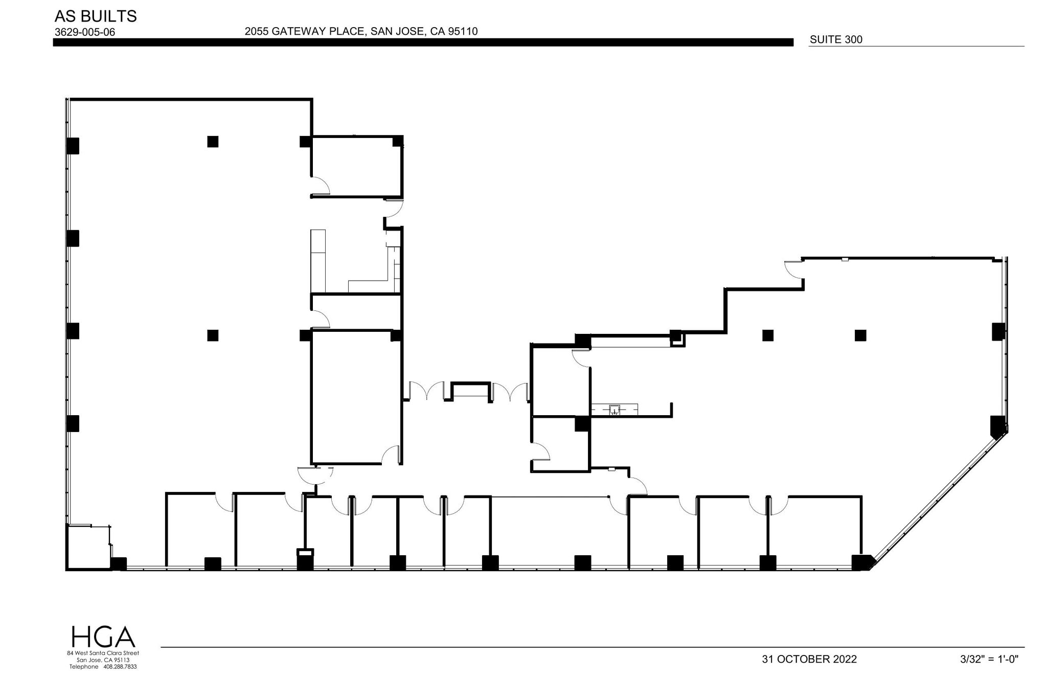 2033 Gateway Pl, San Jose, CA à louer Plan d’étage– Image 1 sur 1