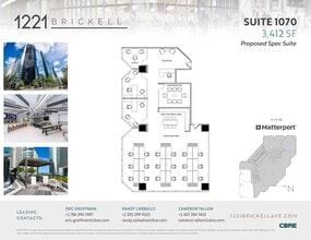 1221 Brickell Ave, Miami, FL à louer Plan de site– Image 1 sur 6