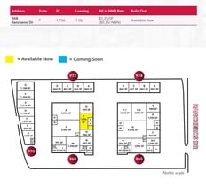960 E Rancheros Dr, San Marcos, CA à louer Plan de site– Image 1 sur 1
