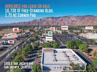 Plus de détails pour 1605 S San Jacinto Ave, San Jacinto, CA - Local commercial à vendre