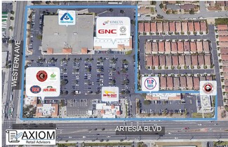 Plus de détails pour 1735 W Artesia Blvd, Gardena, CA - Local commercial à louer