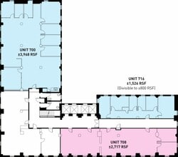 1680 N Vine St, Hollywood, CA à louer Plan d’étage– Image 1 sur 1