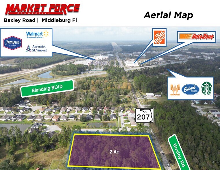 Baxley Rd, Middleburg, FL à vendre - Photo de l’immeuble – Image 3 sur 7