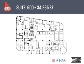 1801 Rockville Pike, Rockville, MD à louer Plan d’étage– Image 1 sur 1