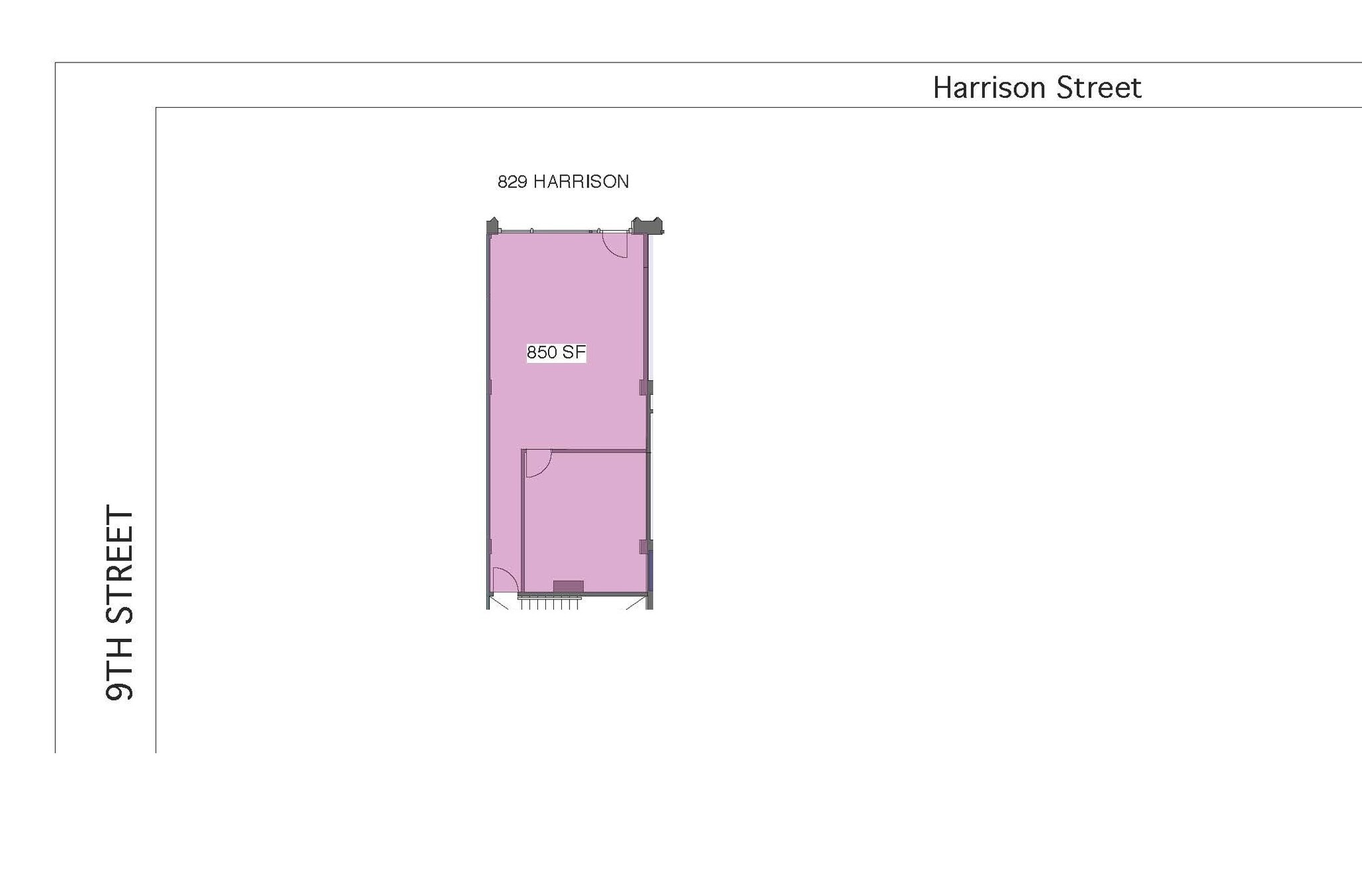 302-312 8th St, Oakland, CA à louer Plan d’étage– Image 1 sur 4
