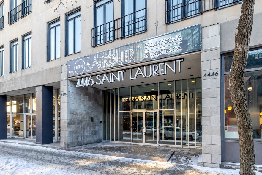 4446 Boul Saint Laurent, Montréal, QC à louer - Photo de l’immeuble – Image 3 sur 20