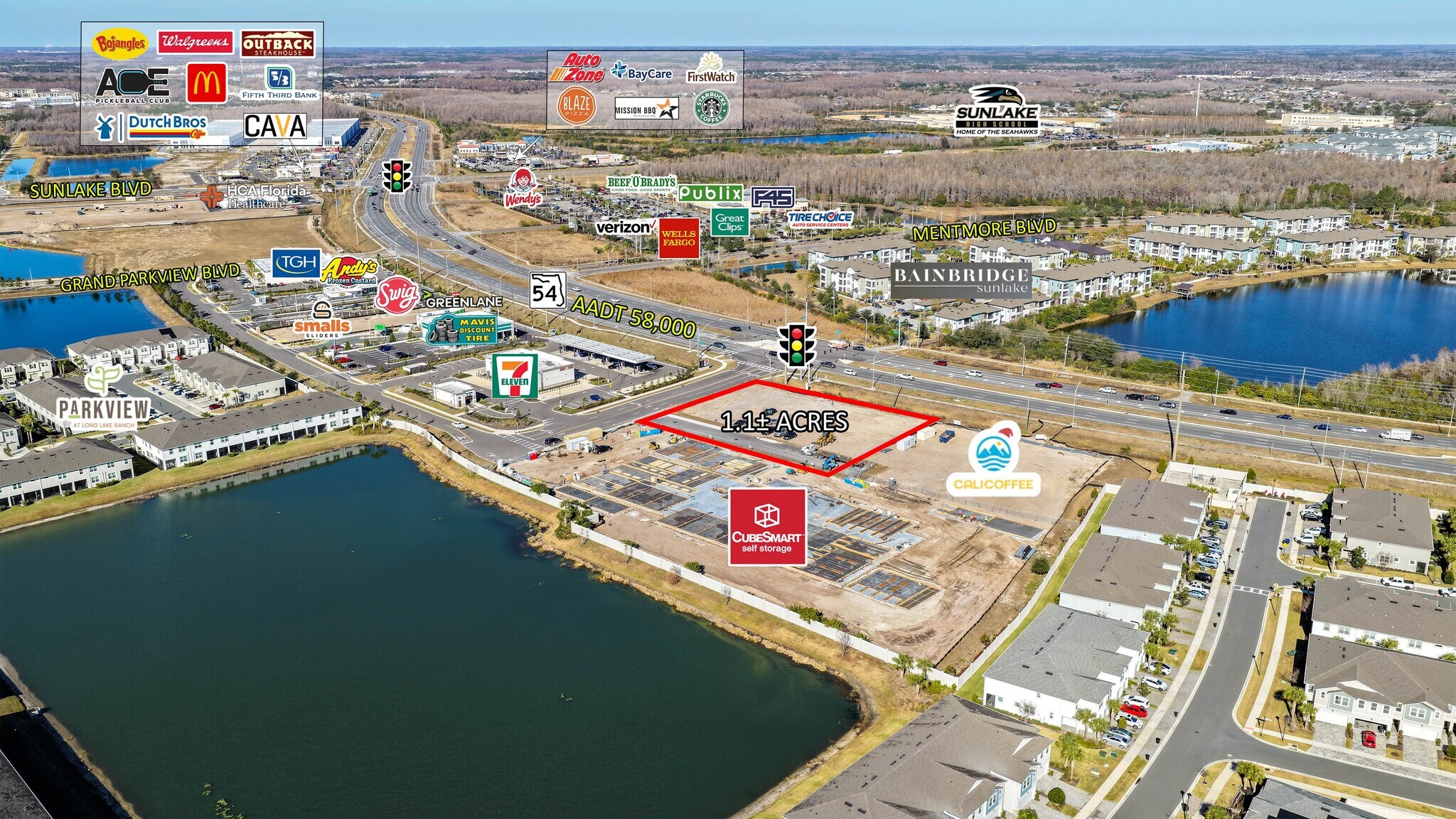 SR 54 & Sunlake Blvd, Lutz, FL à louer Photo principale– Image 1 sur 3