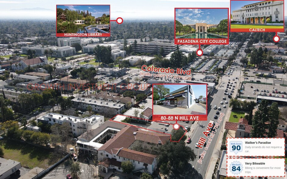 88 N Hill Ave, Pasadena, CA à vendre - Photo de l’immeuble – Image 2 sur 23