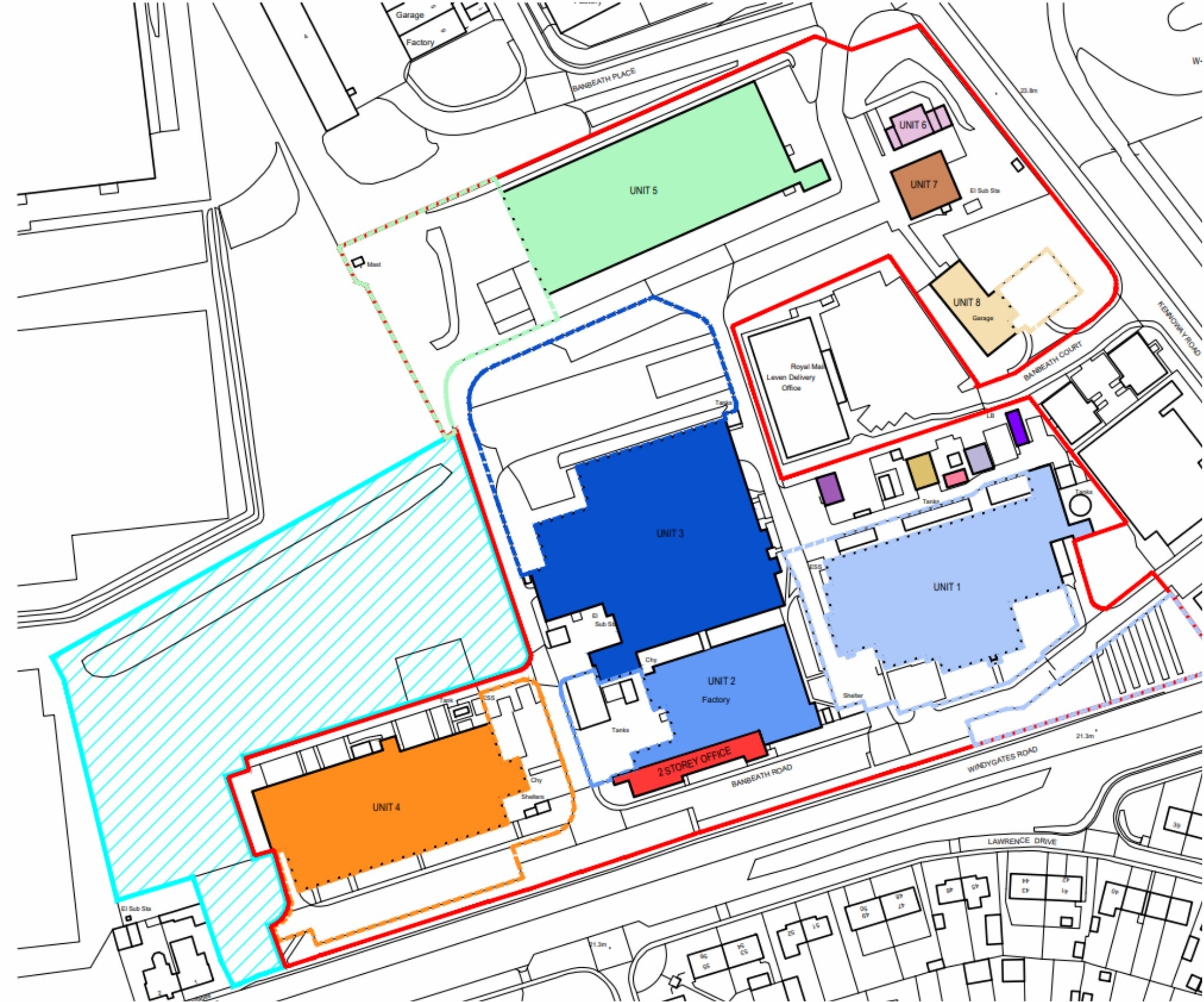 3 A915, Leven à louer Plan de site– Image 1 sur 2