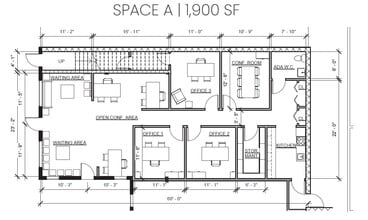 3651 Main St, Stratford, CT à louer Plan d’étage– Image 2 sur 2